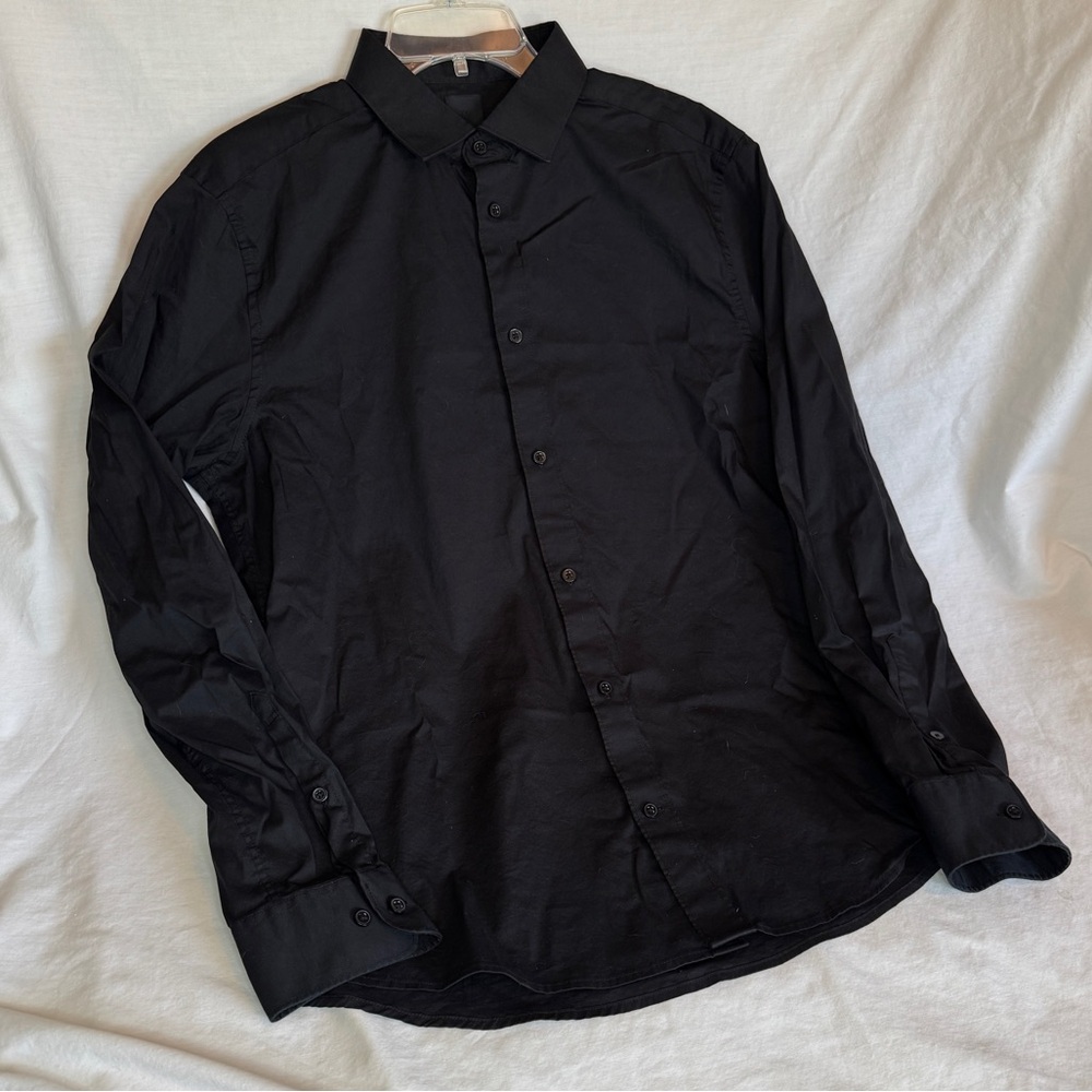 H&M Black Dress Shirt for Men